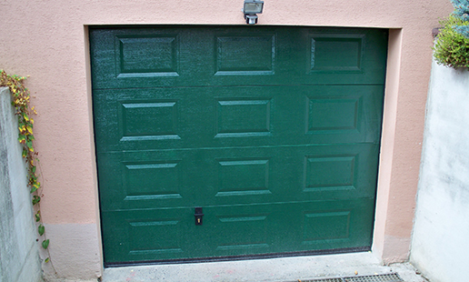 Porte de garage sectionnelle - sect. latérale